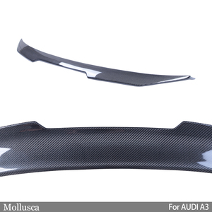 สปอยเลอร์หลังคาร์บอนไฟเบอร์แท้ทรง PSM สำหรับ A3 S3 RS3 8V ปี 2013-2020 - Product Image 4
