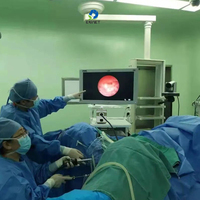 Caméra endoscopique professionnelle EUR PET Système d'image Source de lumière froide à LED Mini endoscope portable Source de lumière au xénon à LED Médical