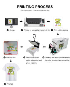 Stampante DTF <span class=keywords><strong>A3</strong></span> da Scrivania KECAI Produttore con Doppia Testa di Stampa I3200 I1600 XP600 Macchina per Stampa Digitale su T-shirt e Abbigliamento da 33cm 13 Pollici - Product Image 4