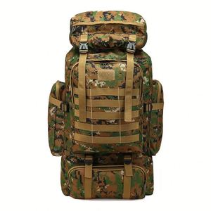 Vintage Waterproof Tactical <b>Backpack</b> with MOLLE System Foldable Design and Large Capacity - Product Image 2