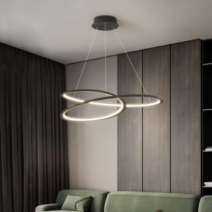 Zeal Lighting Designer Sala de estar Iluminación colgante Candelabros de techo modernos Luz colgante LED - Product Image 4