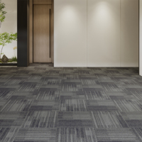 Suelo de Vinilo de Lujo con Aspecto de Alfombra, Recubrimiento UV, para Decoración de Interiores, Suministro para Proyectos Comerciales y Fábricas