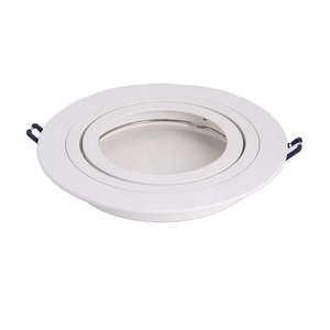 Applique murale led ronde CNC AR111, projecteur, boîtier de projecteur, éclairage d'intérieur encastré réglable - Product Image 2