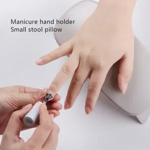 Nuevo Soporte Plegable de Plástico para Manos en Manicura, Almohada de Mano Tipo Trípode, Estilo Sencillo, Base de Soporte para Herramientas de Manicura - Product Image 2