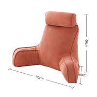 USB 5V graphène ignifuge électrique chauffant ergonomique dos oreiller soutien lombaire pour le repos au lit et la lecture soulage les maux de dos