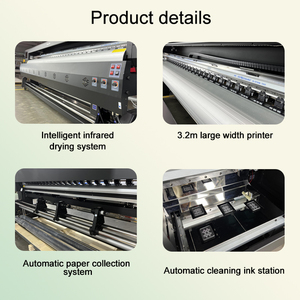 Yinstar công nghiệp tốt nhất máy in bạt 3.2m Máy in dung môi sinh thái 4 đầu máy in ảnh máy in chuyên nghiệp - Product Image 6