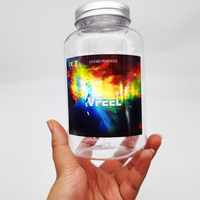 Étiquette autocollante à Laser holographique sécurisée, Logo personnalisé imperméable en vinyle