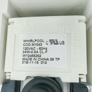Moteur de remplacement de pompe à eau W10465252, pour machine à laver Whirlpool, pompe de vidange 120VAC, électrique, en plastique, durable - Product Image 3