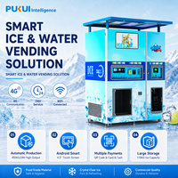 Distributeur automatique de boissons et de glace à monnayeur, conception personnalisée, avec ensachage automatique en libre-service