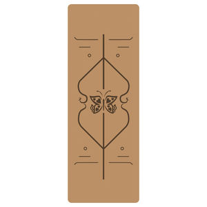 Bolster de yoga en liège TPE Super Grip Pilates 6 mm avec logo personnalisé, écologique, biodégradable, tapis de fitness professionnel pour yoghis - Product Image 6