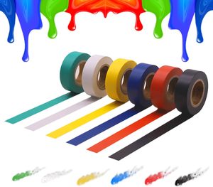 Cinta aislante eléctrica de PVC al por mayor, cinta de vinilo ignífuga e impermeable para cableado, cinta eléctrica a prueba de polvo para el hogar - Product Image 1