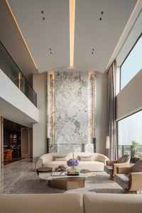 Calacatta Statuario White <b>Marble</b> Modern Waterproof Big Slab Indoor Outdoor Dining Bathroom Kitchen Villa Wall Design Hospital - Product Image 5