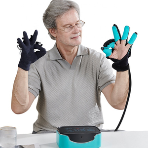 Reabilitação de mão robô versão premium, espelho de terapia, exercício de mão, treinamento com o único design de luva de compressão de ar - Product Image 2