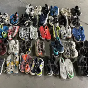 Vente en gros de chaussures d'occasion chaussures de basket-ball originales d'occasion chaussures de marque d'occasion pour hommes