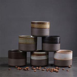 Retro Vintage Handmade Ceramic Espresso Afternoon Tea Water <b>Cup</b> for Home Use Rough Pottery Cappuccino Coffee <b>Cup</b> - Product Image 2