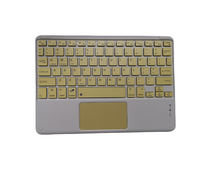 Keyboard Case Nirkabel Mini Slim Baru untuk Tablet Komputer 3.0 Touchpad - Ultra Tipis Ringan Senyap 10m
