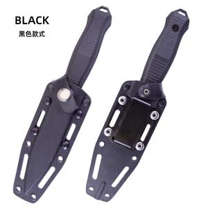 سكين بمقبض مزدوج الحافة من النايلون والألياف الزجاجية بصلابة عالية للتخييم والصيد والدفاع عن النفس قابل للتخصيص تكتيكي ثابت تصنعه بنفسك - Product Image 4