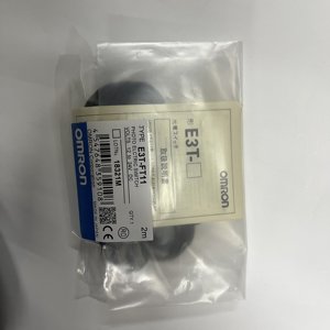 E3T Photoelectric Sensor Slim <b>Diffuse</b> 30mm NPN 2M Cable E3T-FD12 - Product Image 1