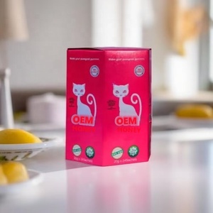 Pack de 24 sachets de miel <span class=keywords><strong>naturel</strong></span> VIP Royal Honey Pink Honey pour femmes, emballage OEM en gros pour la vitalité féminine – USA - Product Image 3