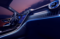 Kit d'éclairage d'ambiance intérieur LED 64 couleurs pour Mercedes Benz GLC-W254 2023-2026 - Accessoires de garniture d'ambiance