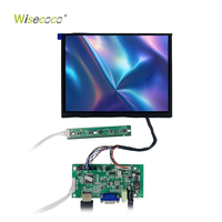 Panel Layar Otomotif Industri Kecerahan Tinggi 1500Nits Terlihat di Bawah Sinar Matahari 8.4 Inci 1024x768 IPS Tft Lcd