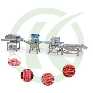 Henco, superventas, carne de cerdo, cordero, pescado, carne fresca, línea de producción en cubitos, máquina cortadora de carne - Product Image 6