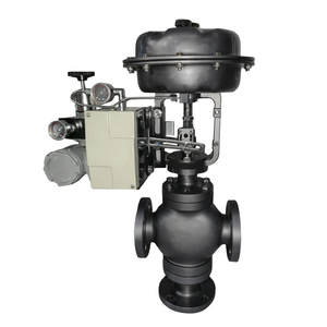 Vanne à Globe Pneumatique Covna, Diaphragme, Trois Voies, Régulation, Actionneur Multi-Ressorts, Contrôle Hydraulique, Vanne de Réduction de Pression - Product Image 1