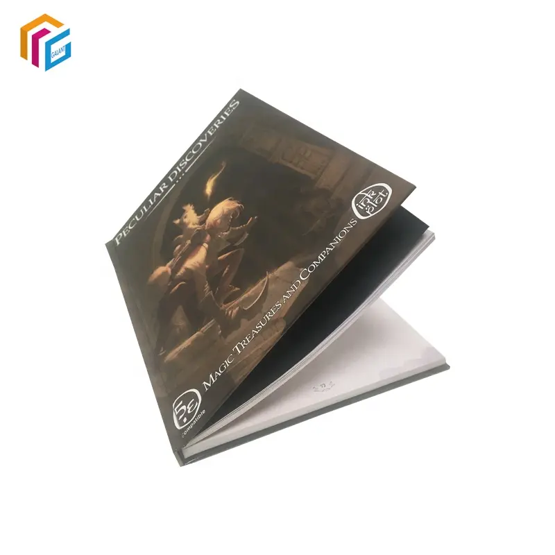 Cheap Hardcover Book Custom Full Color Magazine Catalog Printing Glossy Film Lamination China Printing Book