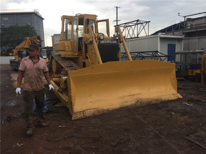 Bulldozer Caterpillar D7H en bon état à vendre Machine de bulldozer efficace avec composant de noyau de pompe Cat D7H Bulldozers d'occasion - Product Image 5