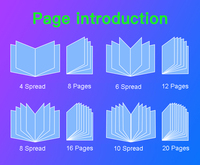 Servicio de Impresión de Libros de Papel Personalizados de Fábrica para Folletos Comerciales, Revistas, Catálogos, Volantes, Menús, Folletos, Impresión Offset