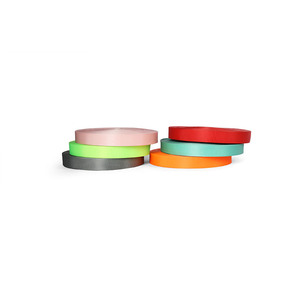 Colorful Imitation <strong>Nylon</strong> Plain <strong>Webbing</strong> 0.7mm-10mm Thick Custom Color Size <strong>Webbing</strong> For Bag - Product Image 2
