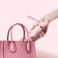 Ensemble cadeau de parapluie de ventilateur à la mode et exquis mini ventilateur et parapluie meilleur choix pour cadeau