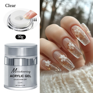 Offre Spéciale – Gel d'<span class=keywords><strong>Extension</strong></span> pour Ongles en <span class=keywords><strong>Acrylique</strong></span> 30ml – Gel de Pression Cristal Blanc, Rose, Transparent – Gel UV LED pour Manucure et <span class=keywords><strong>Extension</strong></span> – <span class=keywords><strong>Extension</strong></span> à Pression - Product Image 6