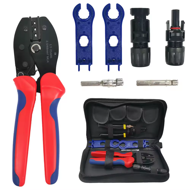 Siegpower High Quality Cable Installation Tool Kit (Model Tool Kit) Solar Crimper Tools Hand Connector Stripping Pliers