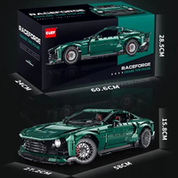 Ensemble de blocs de construction Guly 3828 pièces, modèle de supercar à l'échelle 1/8, kit éducatif STEM pour enfants et adultes, vente en gros