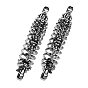 โช้คอัพรถจักรยานยนต์แบบปรับได้ bitubo twinshocks สำหรับ T100 Triumph Bonneville (-10มม.) สปริงโครเมียมยาว330มม. - Product Image 1