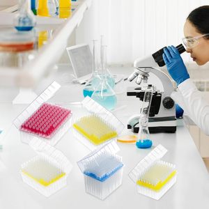 หัวปิเปตกรองแบบ Universal Low Retention ขนาด 100ul ปลอดเชื้อ ปราศจาก DNase RNase และสารก่อไข้ บรรจุ 96 หัวต่อชั้นวาง - Product Image 4