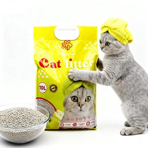 Fast Shipping Premium Quality Low Tracking Strong Odor Control <b>Bentonite</b> Cat Litter - Product Image 2