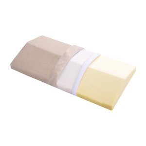 Coussin de soutien <span class=keywords><strong>lombaire</strong></span> triangulaire en mousse à mémoire de forme, écologique, amovible et lavable, pour lit de chambre - Product Image 2