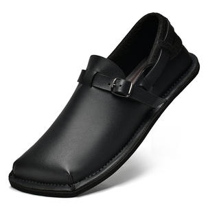 Мужские повседневные лоферы без шнурков с квадратным носком, прочные, для весны, лета и зимы, большие размеры 47, 46, 45, с мягкой поверхностью, модные туфли - Product Image 2