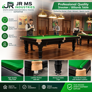 Table de billard snooker 8 pieds avec plateau en ardoise, structure en bois massif, coussinets en caoutchouc, pour intérieur, écologique, queue de billard incluse - Product Image 3