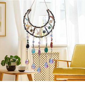 <span class=keywords><strong>Feng</strong></span> <span class=keywords><strong>Shui</strong></span> estilo cristal Sun Catcher cuentas decoración DIY artesanía colgante con <span class=keywords><strong>cristales</strong></span> curativos para campanas de viento - Product Image 2