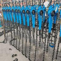 Palans de levage manuels à chaîne de haute qualité pour la construction, 0,5 tonne, 1 tonne, 2 tonnes, 3 tonnes, 6 tonnes, neufs