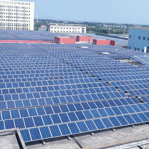 Système d'énergie solaire monocristallin en silicium, montage sur toit, contrôleur MPPT industriel, kit complet - Product Image 2