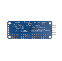 YOURMESTUDIO Carte de commande de servomoteur PWM 16 canaux avec interface IIC, contrôleur de robot PCA9685, kit de développement