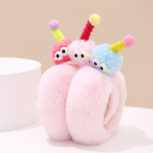 Зимние теплые пушистые наушники - Product Image 3