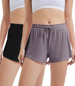Pijamas de Mujer en Liquidación: Pantalones Cortos de Color Liso, Transpirables, de Ajuste Holgado, Ideales para Dormir en Verano. Venta al por Mayor, Stock Disponible. - Product Image 1
