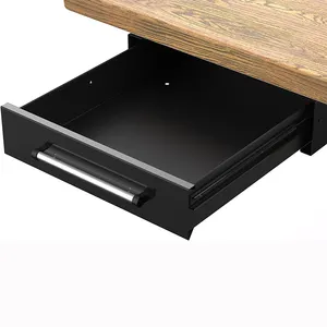 Jh-mech kéo ra văn phòng ẩn truy cập ngăn kéo kim loại trượt sắp xếp gắn bên dưới bảng kim loại mới dưới bàn trượt ngăn kéo - Product Image 1