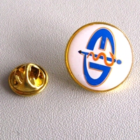 En gros Logo Personnalisé Pin Forme Ronde Bouton En Étain Badge Boutons Personnalisés logo Marque Cadeaux Promotionnels pour Les Activités Hors Ligne