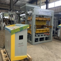 Machine de formage de blocs de pavés hydrauliques 4-15 pour le marché de la construction du Zimbabwe